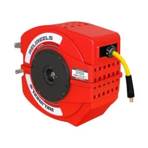 ALEMLUBE RELIREELS COMPRESSED AIR HOSE REEL 20M X 12MM ID