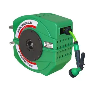 ALEMLUBE RELIREELS GARDEN WATER HOSE REEL 25M X 12MM ID