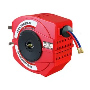 ALEMLUBE RELIREELS OXY ACETYLENE HOSE REEL 15M X 6.3MM ID