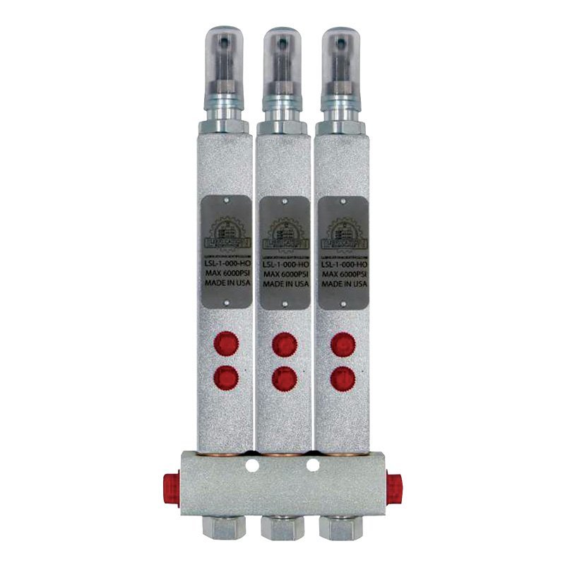 ASL-M1A-000-HO-1.jpg ALEMLUBE ASL-1-HO HIGH VOLUME ONE STAGE GREASE INJECTOR MANIFOLD
