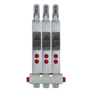 ALEMLUBE ASL-1-HO HIGH VOLUME TWO STAGE GREASE INJECTOR MANIFOLD