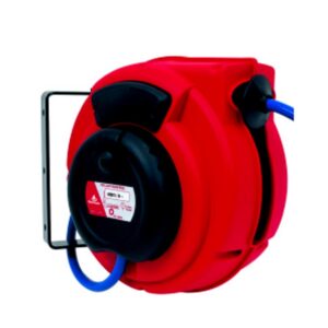 ALEMLUBE COVERED AIR & WATER HOSE REEL 9M X 8MM ID HOSE