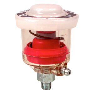 ALEMLUBE TRANSPARENT GREASE LUBRICATOR 1/8" NPT