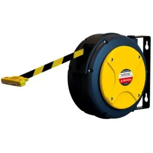 EL SERIES SAFETY BARRIER REEL YELLOW & BLACK BAND