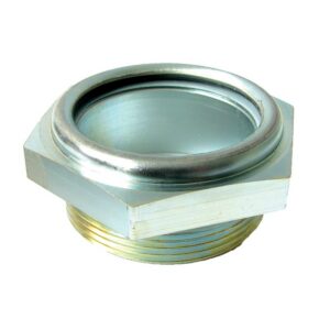 ALEMLUBE OIL LEVEL WINDOW SCREW IN WITH REFLECTOR 2" BSP