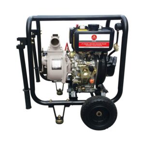ALEMLUBE DIESEL DRIVEN 2" DIESEL & WATER TRANSFER ENGINE PUMP 500L/MIN KEY START
