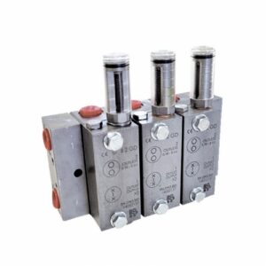 ALEMLUBE DR ASSEMBLED DR-3 3 SECTION 6 OUTLET DUAL LINE METERING VALVE
