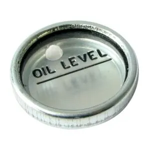 ALEMLUBE OIL LEVEL WINDOW PRESSED IN STEEL 38.15 DIA.
