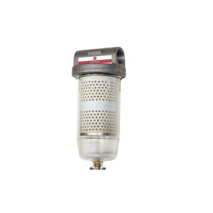 ALEMLUBE DIESEL FILTER WITH CLEAR PLASTIC BOWL 100L/MIN