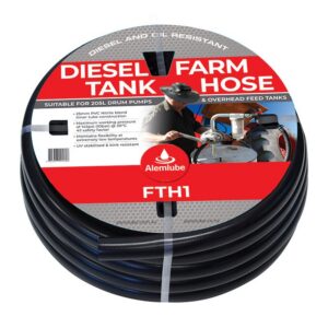 ALEMLUBE DIESEL FARM TANK HOSE 20M X 25MM ID