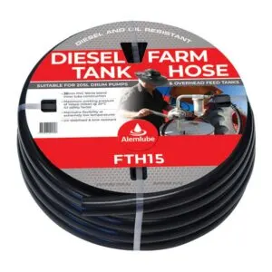 ALEMLUBE DIESEL FARM TANK HOSE 20M X 38MM ID