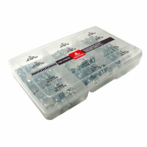 EL SERIES 100 PIECE STAINLESS STEEL GREASE NIPPLE ASSORTMENT KIT