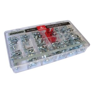 EL SERIES 90 PIECE GREASE NIPPLE & DUST COVER ASSORTMENT KIT
