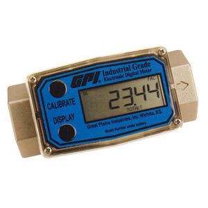GPI ELECTRONIC DISPLAY CHEMICAL METER 760L/MIN.