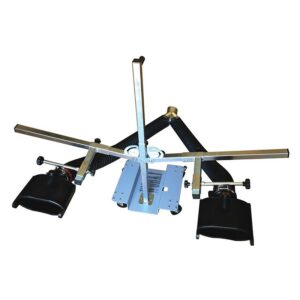 WORKY FUME EXRACTION TWIN EXHAUST TROLLEY