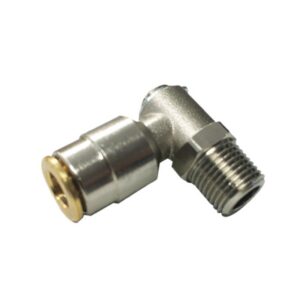 ALEMLUBE HIGH PRESSURE SWIVEL ELBOW 1/8" BSP PUSH IN FITTING