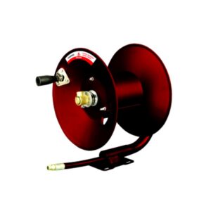 ALEMLUBE HAND REWIND BARE HOSE REEL 100M X 40MM ID OPEN 3000PSI