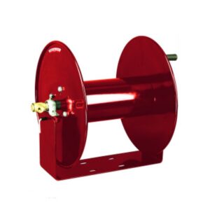 ALEMLUBE HAND REWIND BARE HOSE REEL 75M X 12MM ID OPEN 3000PSI
