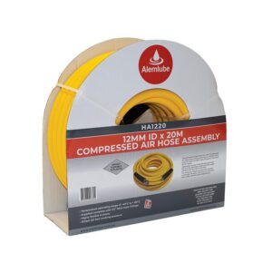 COMPRESSED AIR HOSE ASSEMBLY 12MM ID x 20M