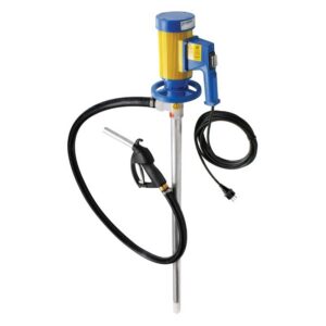 JESSBERGER 240V ALUMINIUM OIL TRANSFER DRUM PUMP 112L/MIN.