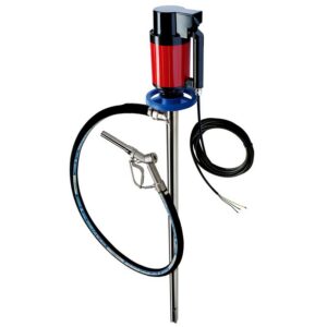 JESSBERGER 240V STAINLESS STEEL CHEMICAL & SOLVENT DRUM PUMP 112L/MIN.