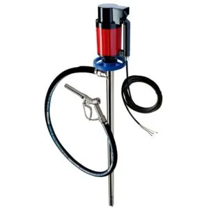JESSBERGER 240V STAINLESS STEEL CHEMICAL & SOLVENT DRUM PUMP 112L/MIN.