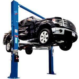RAVAGLIOLI 2 POST 4.5T ELECTRO-HYDRAULIC VEHICLE HOIST + ARMS