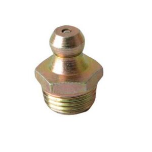 ALEMLUBE GREASE NIPPLE L SERIES 1/8" BSP STRAIGHT LARGE HEX