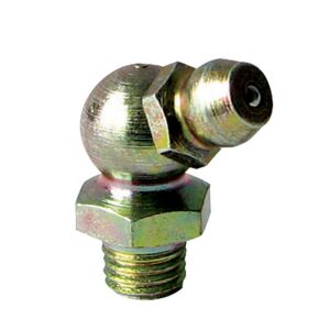 ALEMLUBE GREASE NIPPLE L SERIES 1/4" UNF 67.5 DEGREE