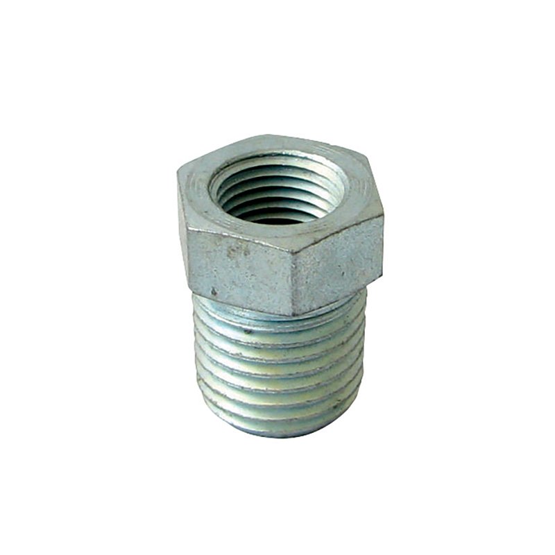 M-A241.jpg ALEMLUBE GREASE STRAIGHT ADAPTOR 1/8" BSP TO 1/4" BSP