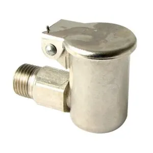 ALEMLUBE SCREW IN SHOULDER OIL HOLE COVER WITH SHANK 1/8" BSP