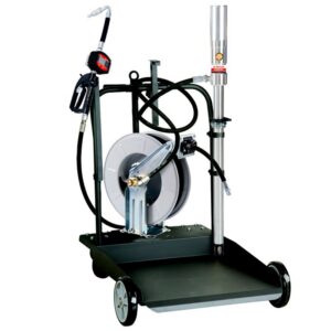 EL SERIES HEAVY DUTY MOBILE OIL KIT WITH 15M HOSE REEL & ELECTRONIC OIL METER