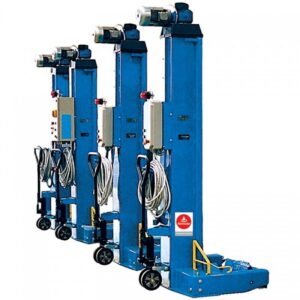 RAVAGLIOLI 4 COLUMN MOBILE LIFTS 7T PER COLUMN