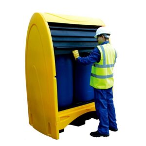 ALEMLUBE 2 DRUM SPILLSHAK DRUM STORAGE