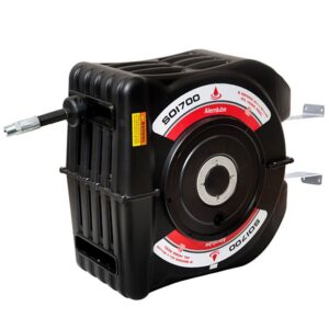 ALEMLUBE STANDARD DUTY OIL HOSE REEL 10M X 12MM ID HOSE