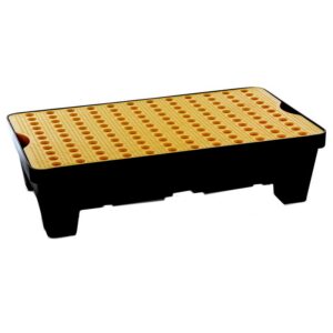 ALEMLUBE 60L SPILL TRAY WITH PLATFORM