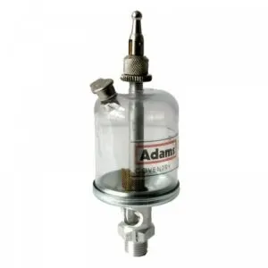 SIGHT GRAVITY STEEL DRIP FEED OILER PLASTIC RESERVOIR 21ML