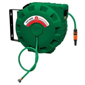 ALEMLUBE HIGH CAPACITY WATER HOSE REEL 30M X 12MM ID